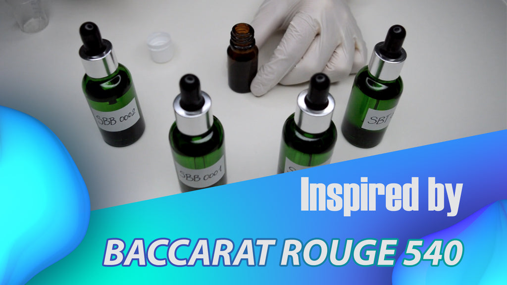 Make Your Own Perfume: Inspired by Baccarat Rouge 540 Formula #1