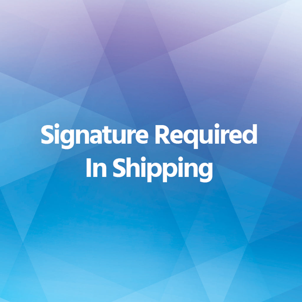Signature Required In Shipping - Shipping Service
